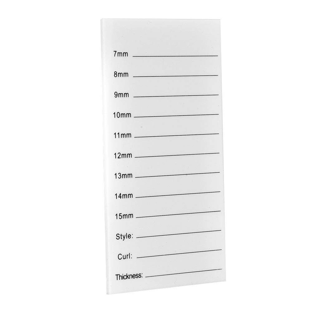 Acrylic Eyelash Lash Tile Grafting Holder False Eyelash Tray Pallet Eyelash Extension Tool for False Eyelash Grafting Pallet Eyelash Extension Tool