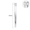 AccGin Forester Tweezer Piercing Clamps Ear Nose Septum Piercing Kit for All Piercings 316L Stainless Steel Slotted Locking Ear Lip Nose Belly Navel Tongue Body Piercing Kit view 2