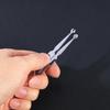 AccGin Piercing Barbell Clamps for Ear, Nose, Septum & More - 316L Stainless Steel Slotted Locking Piercing Tool Kit view 4
