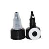 100pcs/lot 18mm Nature/Black Twist Cap,Hair Gel Water Bottle Replace Caps,Plastic Cover Twist Off Lids view 3