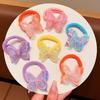 10 Pieces Cute Butterfly Hair Ties for Girls Elastic Rubber Bands Colorful Hair Scrunchies for Toddler Girls Kids Women Ponytail Holders Hair Accessories view 3