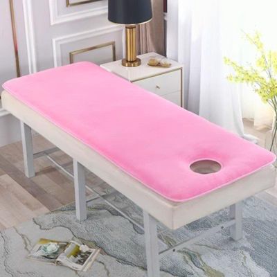 DAZULI Massage Spa Mattress Thicken Massage Bed Sheet Anti-Slip Breathable Mattress Topper Facial Massage Bed Cover with Holes for Beauty Salon(Size:70x190cm,Color:C)