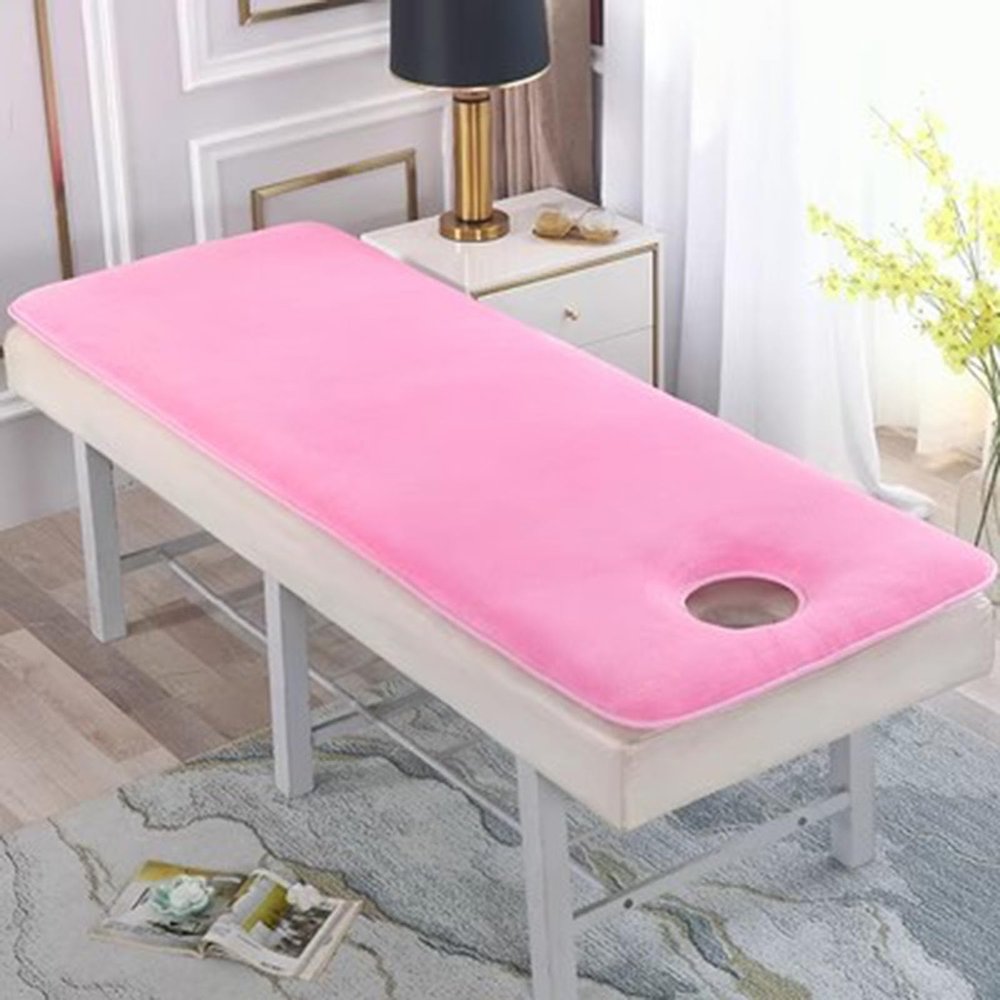 DAZULI Massage Spa Mattress Thicken Massage Bed Sheet Anti-Slip Breathable Mattress Topper Facial Massage Bed Cover with Holes for Beauty Salon(Size:70x190cm,Color:C)