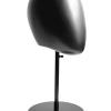 Menolana Mannequin Head Model Hat Display Head Multipurpose Comestic Model with Base Wig Hat Stand for Jewelry Scarves Headset Wig Hat, black view 3