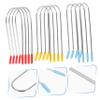 CIMAXIC 24pcs Hot Roller Clips for Hair Styling Clips for Curly Hair U-shaped Replacement Pins Compatible Electric Hot Rollers view 2