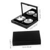 CIMAXIC 3sets Refillable Eyeshadow Cases for Makeup Design for Easy Organization for Travel and Diy Cosmetics Cases Round Aluminum Pans view 2