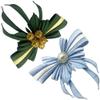 2 Pcs Chanhua Handmade Hair Clips Bow Hair Accessories Handmade Bow Hair Clips make great holiday gifts for women and children view 1