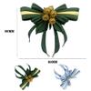 2 Pcs Chanhua Handmade Hair Clips Bow Hair Accessories Handmade Bow Hair Clips make great holiday gifts for women and children view 2