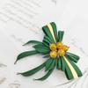 2 Pcs Chanhua Handmade Hair Clips Bow Hair Accessories Handmade Bow Hair Clips make great holiday gifts for women and children view 3