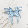 2 Pcs Chanhua Handmade Hair Clips Bow Hair Accessories Handmade Bow Hair Clips make great holiday gifts for women and children view 4