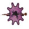 Spiderweb Bun Cover Hair Slider with Chopstick view 1