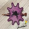 Spiderweb Bun Cover Hair Slider with Chopstick view 2
