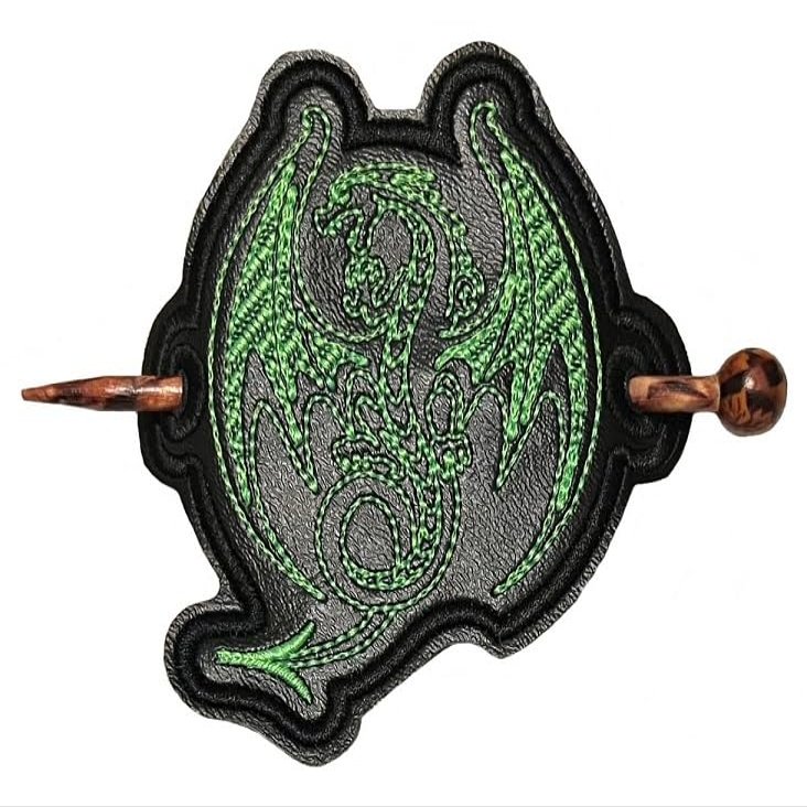 Dragon Bun Cover Hair Slider with Chopstick