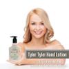 Worldwide Nutrition Bundle: Tyler Hand Lotion - Tyler Scented and Small Hand Cream For Dry Hands with Moisture-Boosting Skin - 8 Oz Travel Size Luxury Hand Lotion and Multi-Purpose Key Chain view 4