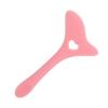 Airshi Eyeliner Stencil Auxiliary Tool Multiangle Soft Portable Silicone Eyeliner Wings Auxiliary Tool for Vacation Beginner (Pink) view 4