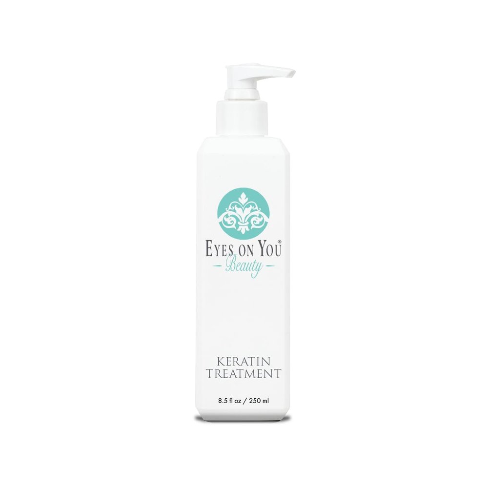 EYES ON YOU BEAUTY Keratin Treatment - Professional Treatment for Hair Repair, Nourishment & Beauty - Keratin Infused Deep Repair Treatment, At Home Deep Conditioner to Repair Dry Damaged Frizzy Hair