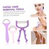 Female Facial Threading Depilator Face Hair Removal Device 3 Pcs Spring Threading Tool Upper Lip Hair Remover for Women view 2