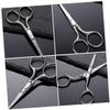 Beaupretty 8pcs Nose Hair Scissors Eyebrow Trimmer Stainless Steel Painless Hair Removal Tools for Men Women view 3