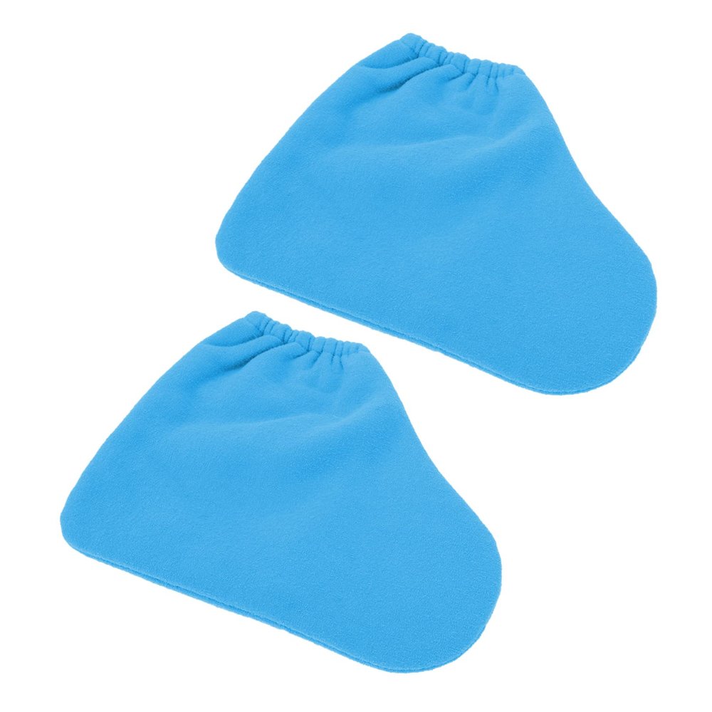 Beavorty 4pairs Beauty Wax Therapy Foot Cover Comfortable Treatment Wrap for Moisturizing Care Easy to Use for and Professional Beauty Treatments