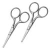 Beavorty 10pcs Stainless Steel Nose Hair Scissors Eyebrow Trimmer for Women Brow Scissors view 2