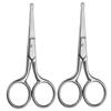 Beavorty 10pcs Stainless Steel Nose Hair Scissors Eyebrow Trimmer for Women Brow Scissors view 4