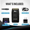 JV PRO Shadow Premium Electric Shaver with Precision Cutting Technology - Cordless Gold Titanium Foil Shaver for Smooth, Close Shaves  Rechargeable 11,000 RPM High Torque Motor view 4