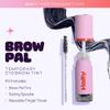 Hally Hair Brow Pal Eyebrow Tint, (Navy) - Gentle & Mess-Free Temporary Eyebrow Gel Makeup for Women - Tinted Brow Gel for Darker, Defined & Fuller-Looking Eyebrows, Lasts Up to 3-5 Days, Vegan view 2