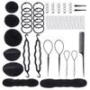 Beaupretty 71pcs Hair Styling Tools Set Hair Braiding Bun Maker Kit for Cosmetology Schools and Home Use view 1