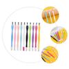 Beaupretty 30pcs Portable Cuticle Remover for Nail Care Dual- Dead Skin Forks Barb Removers for Home Pedicure Simple Nail Art Tool view 4