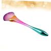 Beavorty 2pcs Goth Makeup Brushes Makeup Brush Blending Fan Electroplate Powder for Facials Home Use view 2
