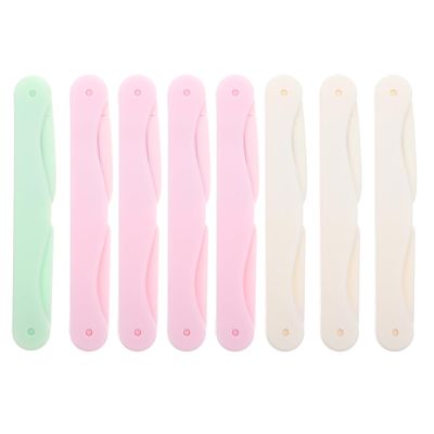 FOMIYES Eyebrow Trimmer Trimmer Set 8pcs Safety with Comb for Stainless Steel Abs
