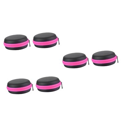 Beavorty 6pcs Essential Oil Storage Bag Essential Oils Holder Pu Portable Shockproof