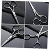 Beavorty 6pcs Stainless Steel Nose Hair Removal Scissors Eyebrow Shaper Facial Hair Remover view 2
