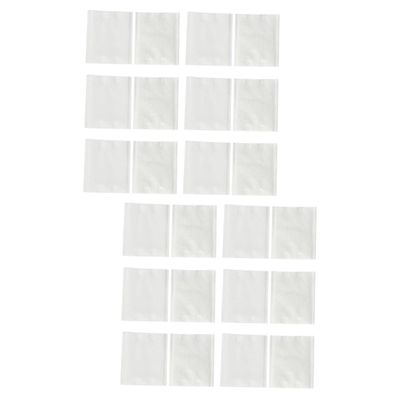 Beavorty 128pcs Portable Makeup Pads Soft Cotton Facial Squares for Care Lightweight for Travel and Home Use Random Colors