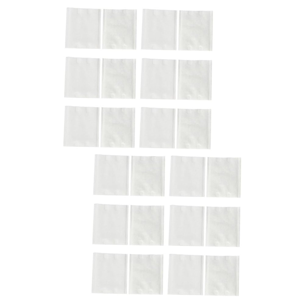 Beavorty 128pcs Portable Makeup Pads Soft Cotton Facial Squares for Care Lightweight for Travel and Home Use Random Colors