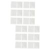 Beavorty 128pcs Portable Makeup Pads Soft Cotton Facial Squares for Care Lightweight for Travel and Home Use Random Colors view 1