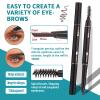 BOYI Eyebrow Grooming Kit for Women and Men, 9 in 1 Eyebrow Kit Including: Eyebrow Razor, Facial Razors, Eyebrow Comb, Eyebrow Scissors, Tweezers, Eyebrow Pencil, Eyebrow Brush, Lash Brush view 4
