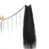 Goddess Box Crochet Hair Bohemian Braids Braiding Hair Box Braids with Curly Ends Pre-looped Synthetic Crochet Hair for Women 14 inch 3pack/120strands view 3