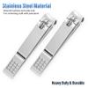 AVERZELLA 60 Pcs Stainless Steel Nail Clippers & Toenail Clippers for Men and Women, Nail Clipper Set Fingernail Clipper Bulk for Toenail and Finger Nails for Home, Travel or Bulk Use (Silver) view 3