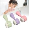 3pcs Double Sided Cleansing Brush with Soft Deep Cleansing Exfoliation Removing Blackhead Massaging Portable Lightweight for Face Pores Makeup Oil view 4
