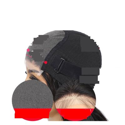IDeben Glue-free hair, wig, straight 13x4, HD lace front human hair, wig for women (Color : 5x5 Glueless wig, Size : 180 DENSITY_16INCHES)