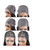 IDeben Glue-free hair, wig, straight 13x4, HD lace front human hair, wig for women (Color : 5x5 Glueless wig, Size : 180 DENSITY_16INCHES) view 3