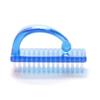 Beavorty 4pcs Stiff Bristle Fingernail and Toenail Brush for Cleaning Nail Scrub Brushes for Easy Dust and Debris Removal Compact and Lightweight Design Blue view 3