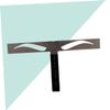 FOMIYES 2pcs Professional Eyebrow Stencil Kit Ruler Positioning Eyebrow Caliper for Measuring Makeup Tools for Lazy Beginners view 4