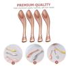 FRCOLOR 16pcs Small Silverware Spoons Skincare Spatula Lotion Tool Cream Facial Spoons Cosmetic Supplies view 2
