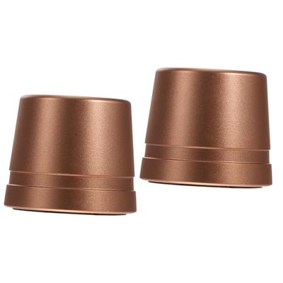 FRCOLOR 2pcs Safety Stand Aluminum Manual Holder Lightweight Base for Finish for Bathroom Travel Use