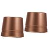 FRCOLOR 2pcs Safety Stand Aluminum Manual Holder Lightweight Base for Finish for Bathroom Travel Use view 1