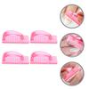 Beavorty 4pcs Nail Cleaning Brush Ergonomic Fingernail and Toe Scrubber for Easy Nail Care Lightweight Design for Manicure and Soft Bristles for Gentle Cleaning view 2