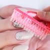 Beavorty 4pcs Nail Cleaning Brush Ergonomic Fingernail and Toe Scrubber for Easy Nail Care Lightweight Design for Manicure and Soft Bristles for Gentle Cleaning view 4