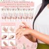 Dansib 48 Sets Winter Baby Shower Hand Cream Gift Party Favors for Guests Gift Bulk Mini Travel Size Hand Lotion Set for Guests(Baby Girl) view 4